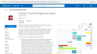 
                            4. Classter School Management System - Microsoft AppSource