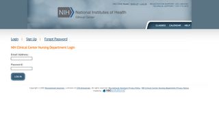 
                            6. ClassTrack - account - login - NIH Clinical Center Nursing Department