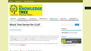 
                            7. CLAT-2017 Mock Test Series | CLAT Gurukul | The Knowledge Tree ...