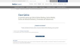 
                            10. Clave Galicia - Banco Galicia