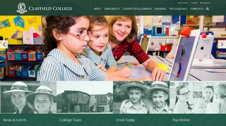 
                            10. Clayfield College: Homepage
