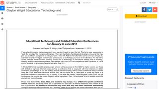 
                            8. Clayton Wright Educational Technology and - studylib.net