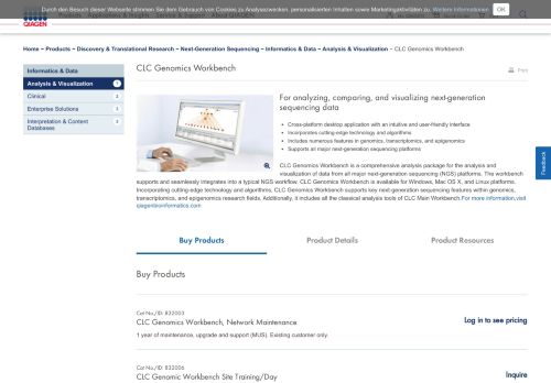 
                            7. CLC Genomics Workbench - QIAGEN Online Shop