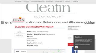 
                            12. Cleafin Vertriebspartnerin - Handel und Gewerbe in Vogt e.V.