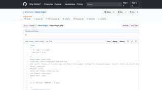 
                            7. clean-login/clean-login.php at master · ahornero/clean-login · GitHub