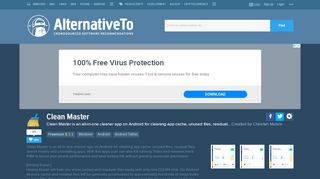 
                            13. Clean Master Alternatives and Similar Software - AlternativeTo.net