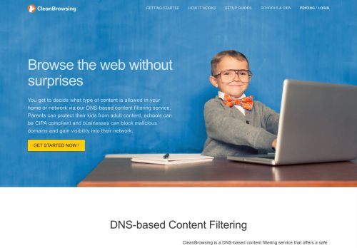 
                            13. CleanBrowsing DNS - Protecting our families and kids when visiting ...