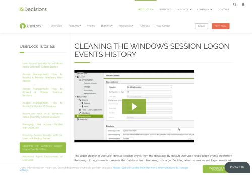 
                            12. Cleaning the Windows Session Logon Events History - IS Decisions