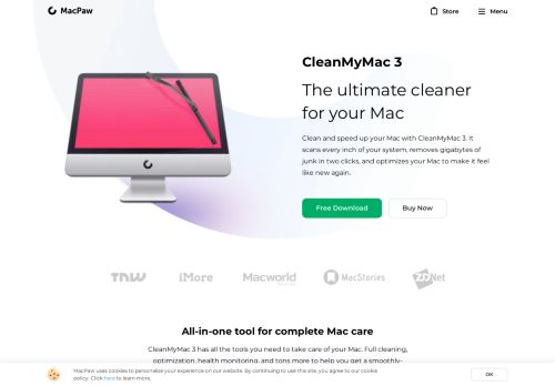 
                            7. CleanMyMac 3: Bring your Mac back into shape - MacPaw