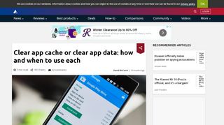 
                            7. Clear app cache or clear app data: how and when to use each ...