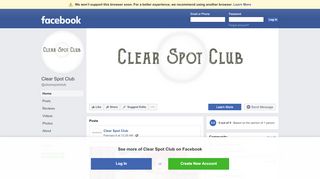 
                            13. Clear Spot Club - Home | Facebook