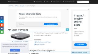 
                            9. CLEAR Spot Voyager Default Password & Login, Manuals and Reset ...