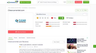 
                            6. CLEARCARRENTAL.COM - Reviews | online | Ratings | Free