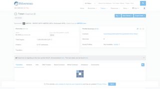 
                            6. ClearCoin (CLR) Token Tracker - Etherscan