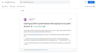 
                            6. Clearing autofill for gmail address when signing into my gmail ...