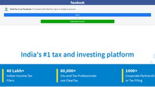 
                            8. ClearTax - Home | Facebook