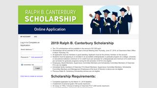 
                            9. Clearview FCU - 2019 Ralph B. Canterbury Scholarship