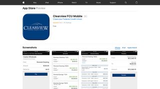
                            10. Clearview FCU Mobile on the App Store - iTunes - Apple