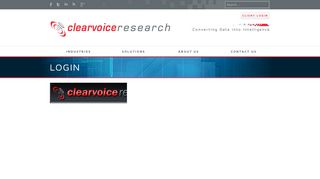 
                            5. ClearVoice Research® – Login