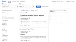 
                            10. Clemson University Jobs, Employment in La France, SC | Indeed.com