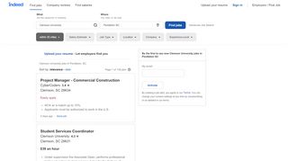 
                            9. Clemson University Jobs, Employment in Pendleton, SC | Indeed.com