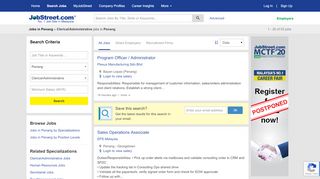 
                            6. Clerical / Administrative Jobs in Penang, Job Vacancies | ...