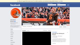 
                            8. Cleveland Browns - Home | Facebook