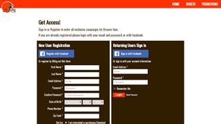 
                            2. Cleveland Browns Promotions: Login or Sign Up Now for Exclusive ...