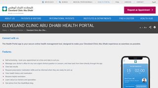 
                            3. Cleveland Clinic Abu Dhabi Health Portal