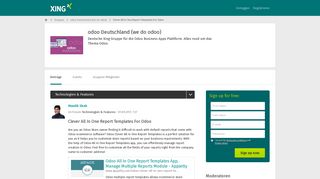 
                            3. Clever All In One Report Templates For Odoo - Xing