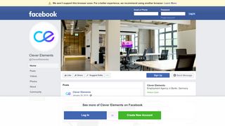 
                            7. Clever Elements - Home | Facebook