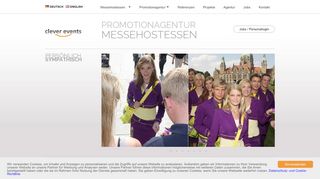 
                            2. clever events Messehostessen und Promotionagentur aus Hannover ...