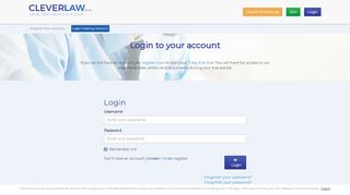 
                            9. Clever Law - Login