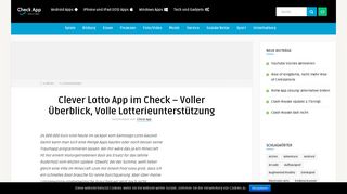 
                            4. Clever Lotto App im Check - Voller Überblick, Volle ...