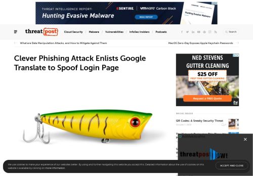 
                            8. Clever Phishing Attack Enlists Google Translate to Spoof Login Page ...