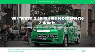 
                            13. CleverShuttle: Das grünste RidePooling Shuttle der Welt