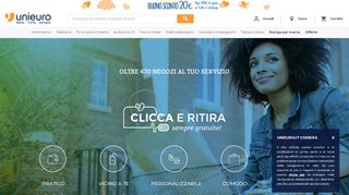 
                            4. Clicca e Ritira - Unieuro