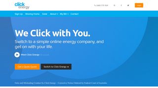 
                            8. Click Energy: Electricity & Gas Supply Company