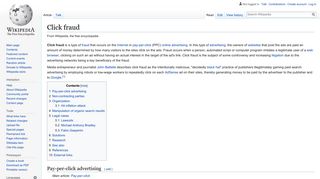 
                            8. Click fraud - Wikipedia
