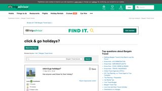 
                            10. click & go holidays? - Bargain Travel Message Board - TripAdvisor