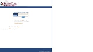 
                            3. click here - Resort Communications Web - Login