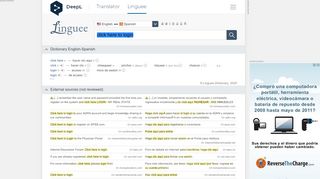 
                            7. click here to login - Spanish translation – Linguee