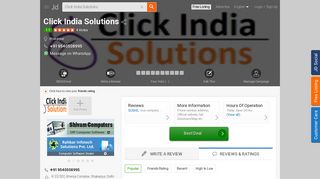
                            9. Click India Solutions - Justdial