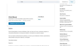 
                            13. Click Macaé - Diretor de Relações Institucionais - Click Macaé | LinkedIn