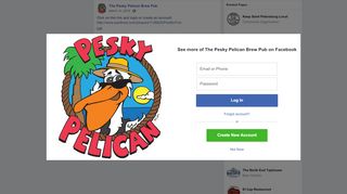 
                            6. Click on this link and login or create... - The Pesky Pelican Brew Pub ...