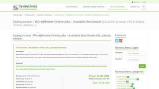 
                            12. Click2Sell - EJobsJunction - Work@Home Online Jobs - Available ...