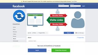 
                            3. Click4Click - About | Facebook