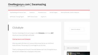 
                            1. Clickabyte | OneNegosyo.com | Swamazing