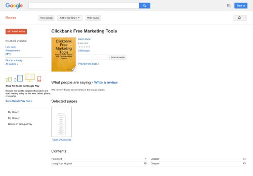 
                            5. Clickbank Free Marketing Tools