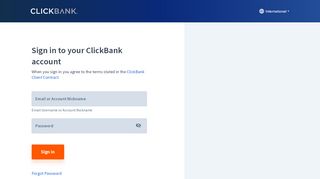 
                            4. ClickBank-Stammkonto || Einloggen